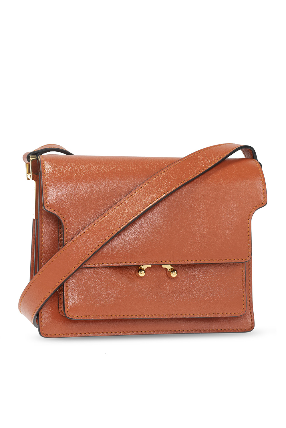 SchaferandweinerShops Tonga - Orange 'Trunk Mini' shoulder